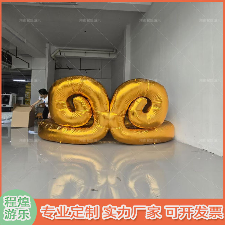 卡通充气西游记金箍咒孙悟空气模武器气模活动宣传打卡拍照美陈