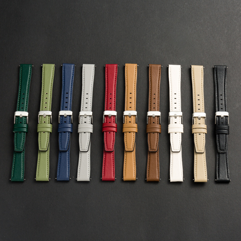 Aplicable a la correa de reloj inteligente Huawei GT en stock al por mayor correa de cuero de silicona accesorios de cadena de reloj de entrega de una pieza