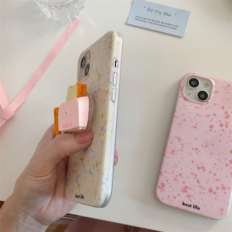 Cute Color Block Tpu   Phone Cases display picture 4