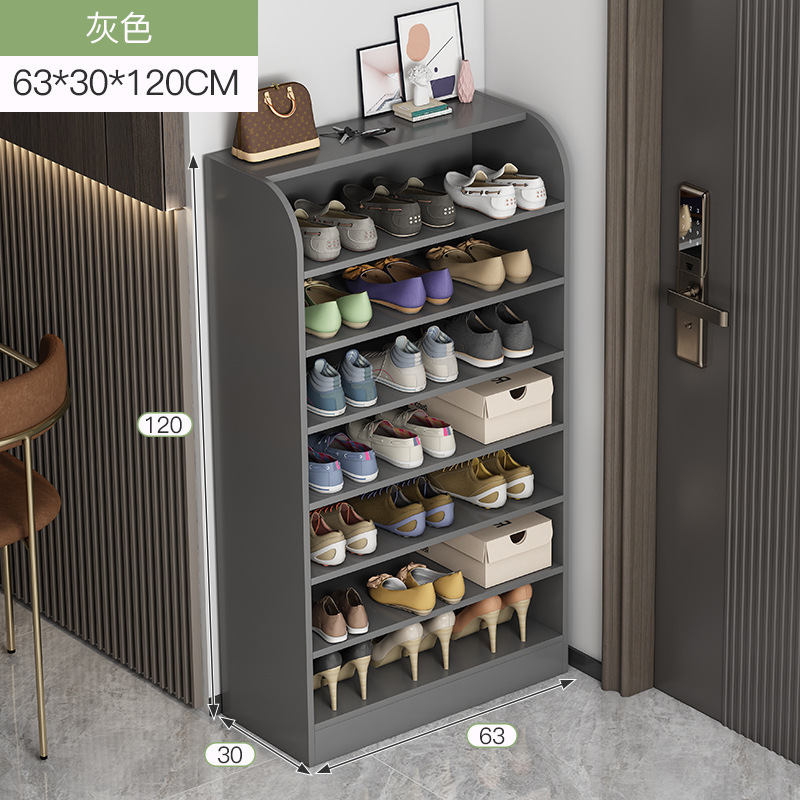 Estante de zapatos estrecho y simple porta armario de zapatos estante de almacenamiento doméstico multicapa de gran capacidad armario de zapatos de almacenamiento económico