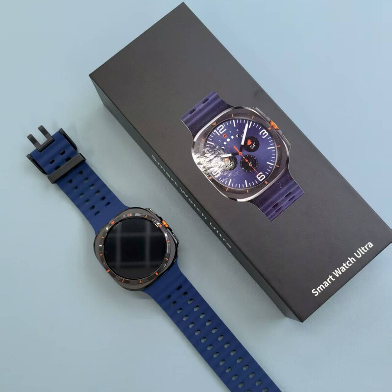 New Hd8Ultra Bluetooth Call Smart Watch Voice Assistant Weather Music Heart Rate Sports Smart Watch