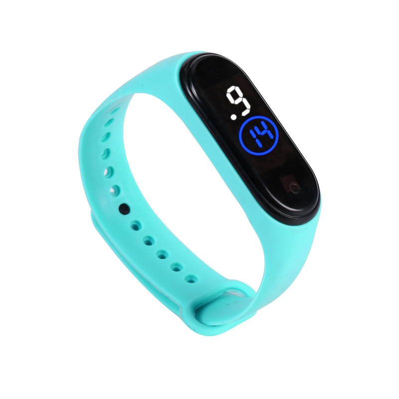 M4 táctil LED reloj electrónico en stock al por mayor deportes al aire libre impermeable pulsera reloj simple estudiante luminoso reloj