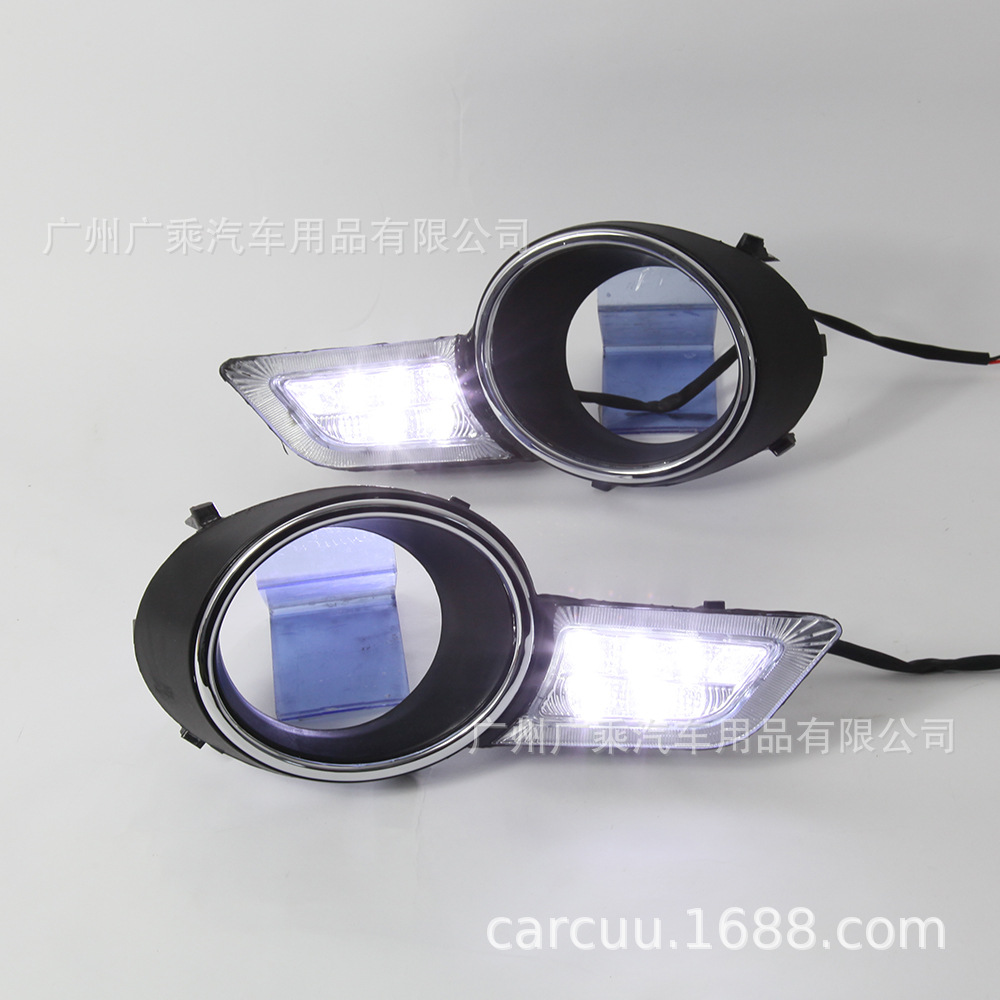 Adecuado para Toyota Highlander luz diurna 09-11 [5 luces · luz blanca]