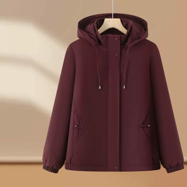 爆款洋气新款冬季加绒加厚时尚棉衣2025潮流保暖风休闲百搭款女潮