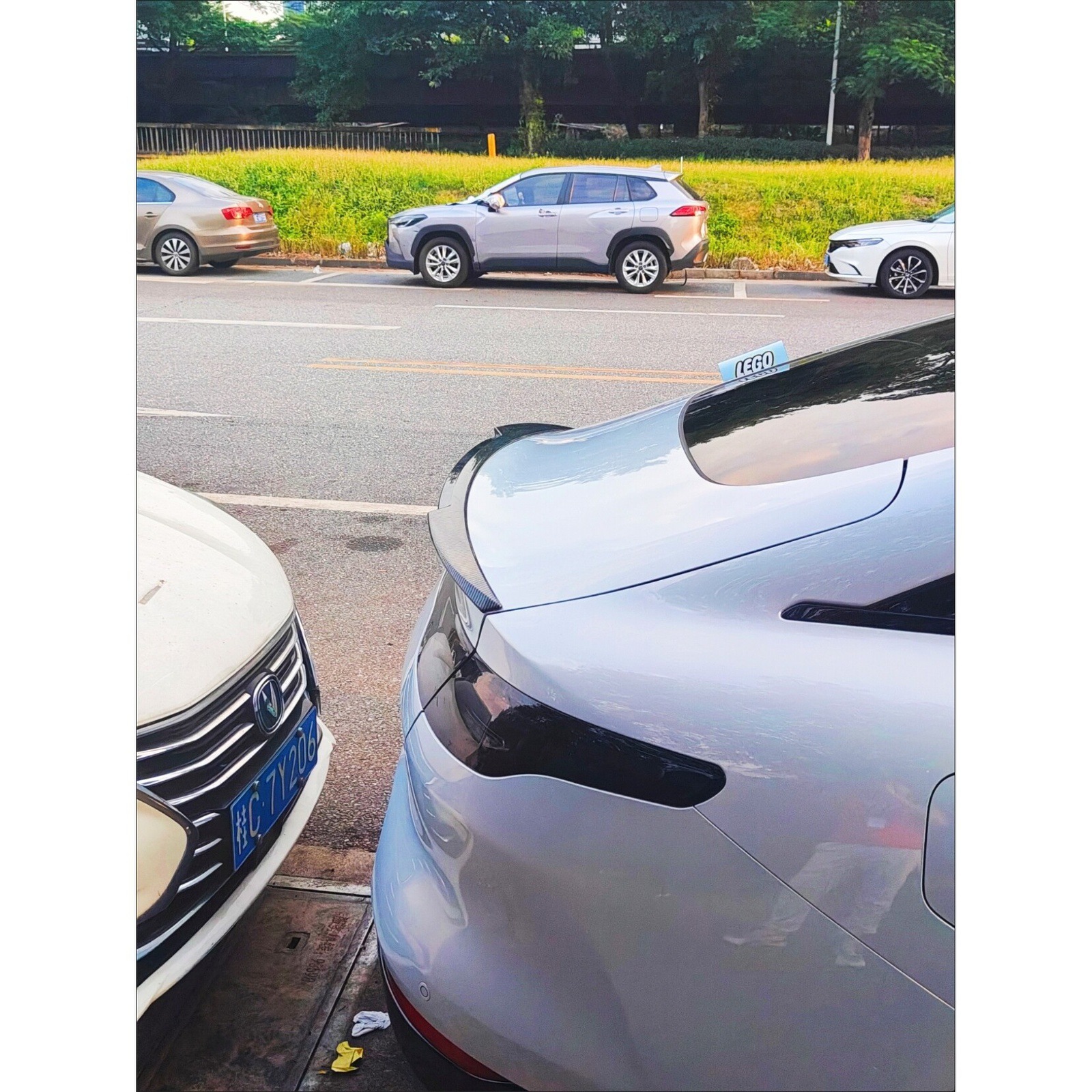 Suitable for Leapmotor C01 Rear Wing Modification, Aerodynamic Wing Type, C01 Fixed Wing, No-Drill Sports Car Wing