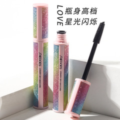 Cross-border starry, long, dense, curled waterproof, sweat-proof, smudge-resistant eyeliner wholesale, makeup export manufacturer