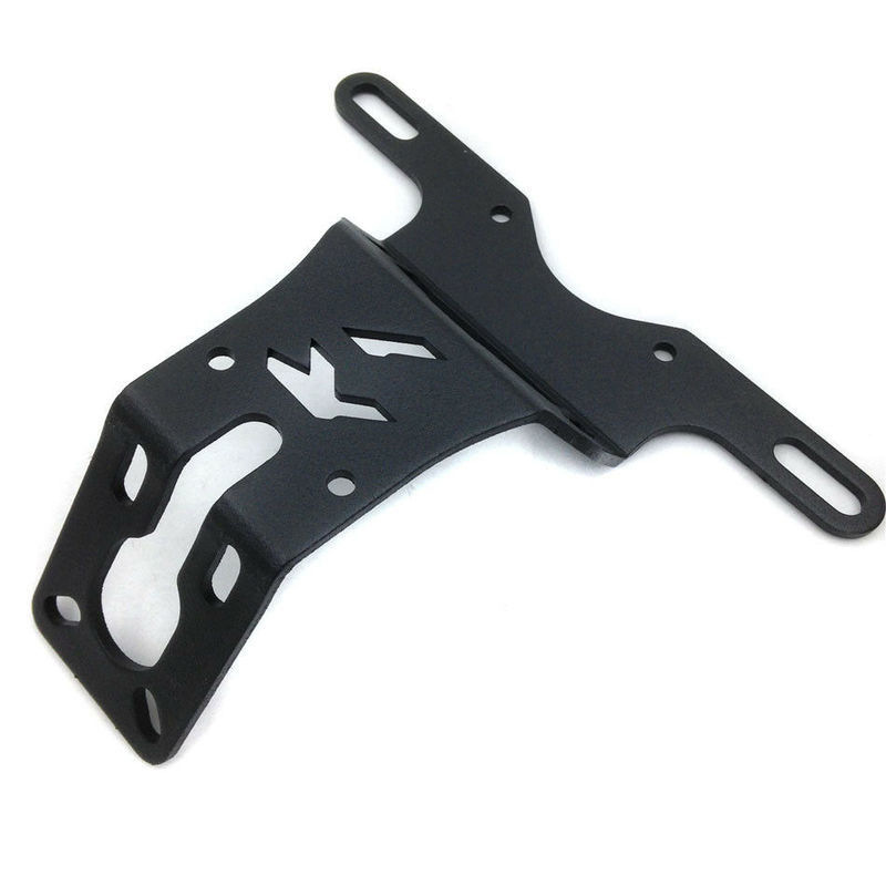 Applicable to Yamaha YZF-R1 2004-2008 motorcycle modified rear rear bracket with light license plate frame license plate frame