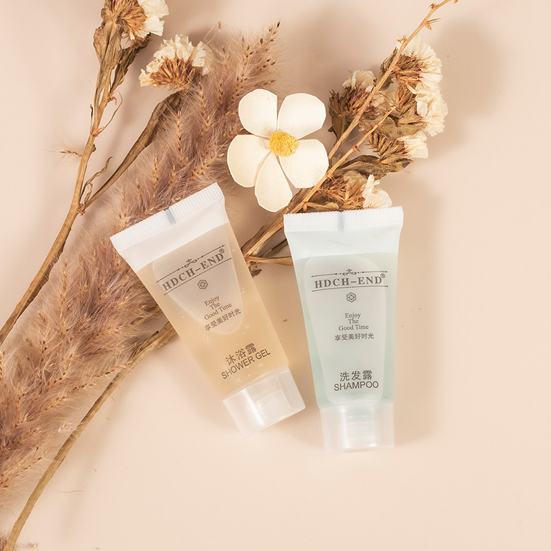 Hotel homestay disposable shampoo shower gel hotel special small bottle 20ml shampoo shampoo cream wholesale