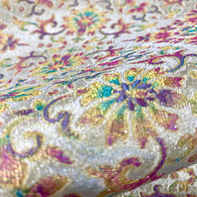 新款宝相提花面料人丝鎏光锦织锦缎仿宋锦新中式服装外套马甲布料