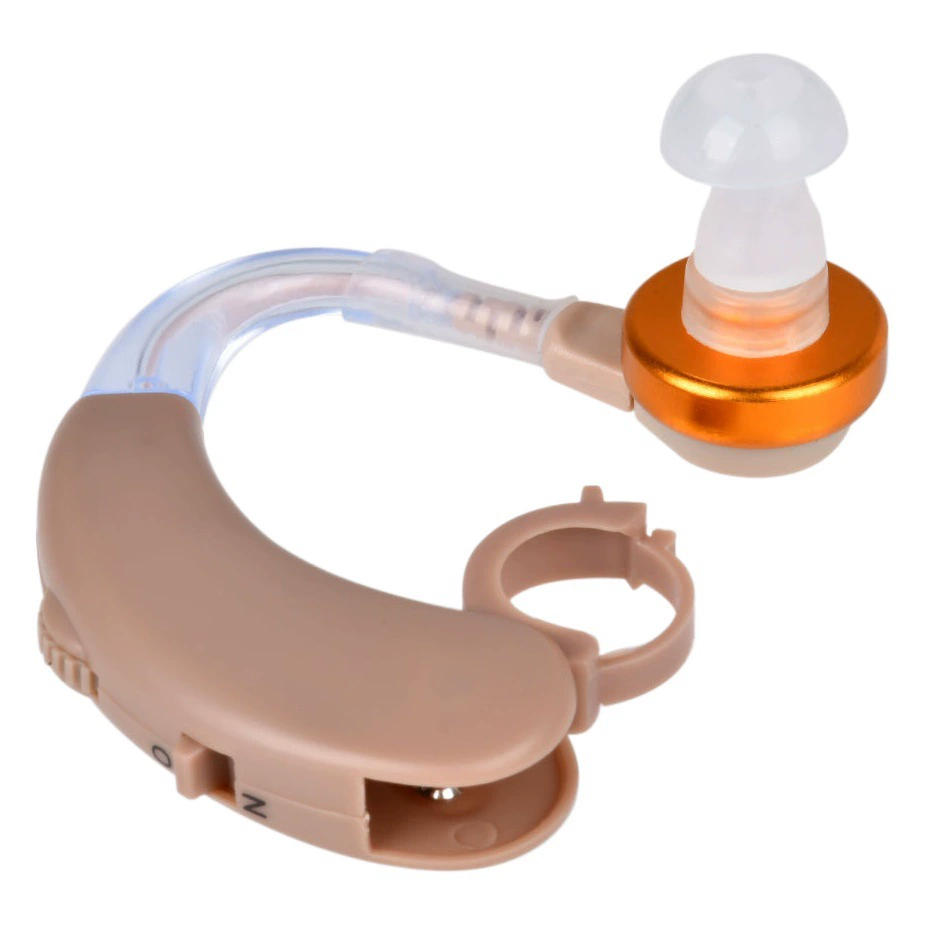 Слуховой аппарат с ушным крючком AXONF138, усилитель звука, наушники-звукоприемники, низкочастотное шумоподавление