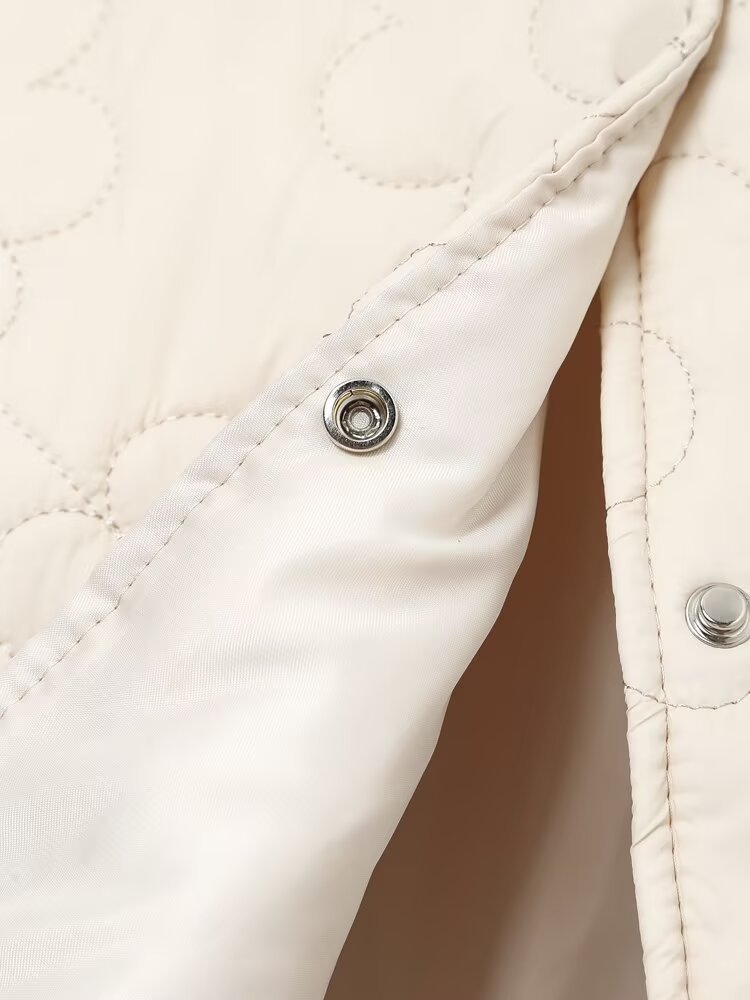 Damenbekleidung Herbst Winter neue blumenbedruckte Baumwolljacke_voghion.com