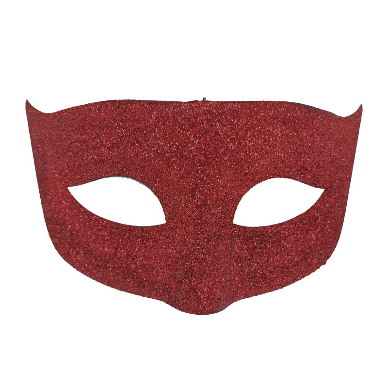 Nuevos productos máscaras de Halloween para adultos caballeros mitad cara guapo príncipe máscaras falsas de baile de maquillaje blancos props de espectáculo