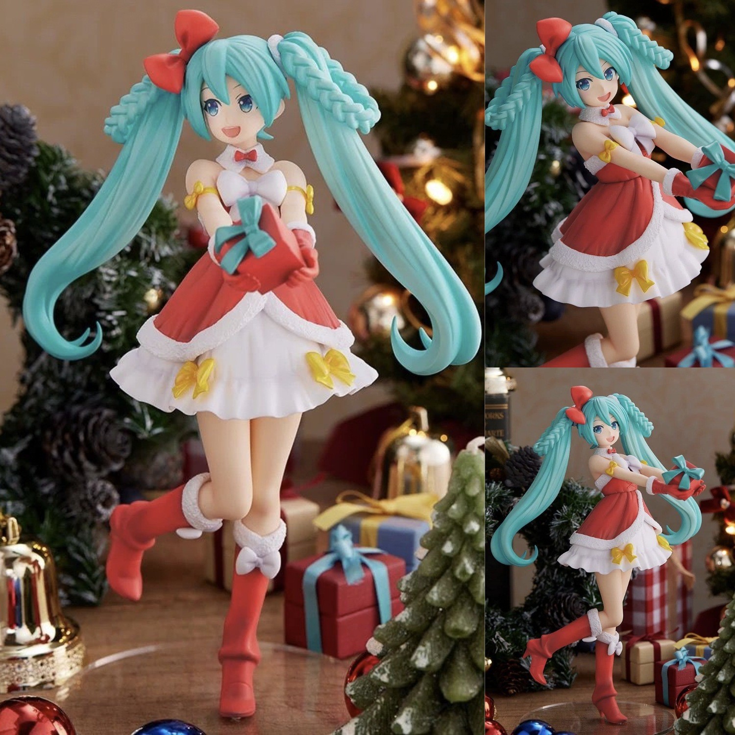 クリスマス初音フィギュア未来二次元筐体フィギュアデスクトップ置物女の子グッズプレゼント卸