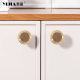 Chinese Vintage Walnut Brass Cabinet Door Handle Coffee Table Drawer Handle Pure Copper Cabinet Cabinet Wardrobe Door Handle