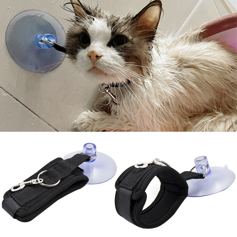 新款猫咪洗澡固定器防跑防抓咬猫猫狗狗清洁美容工具猫咪洗澡神器|undefined