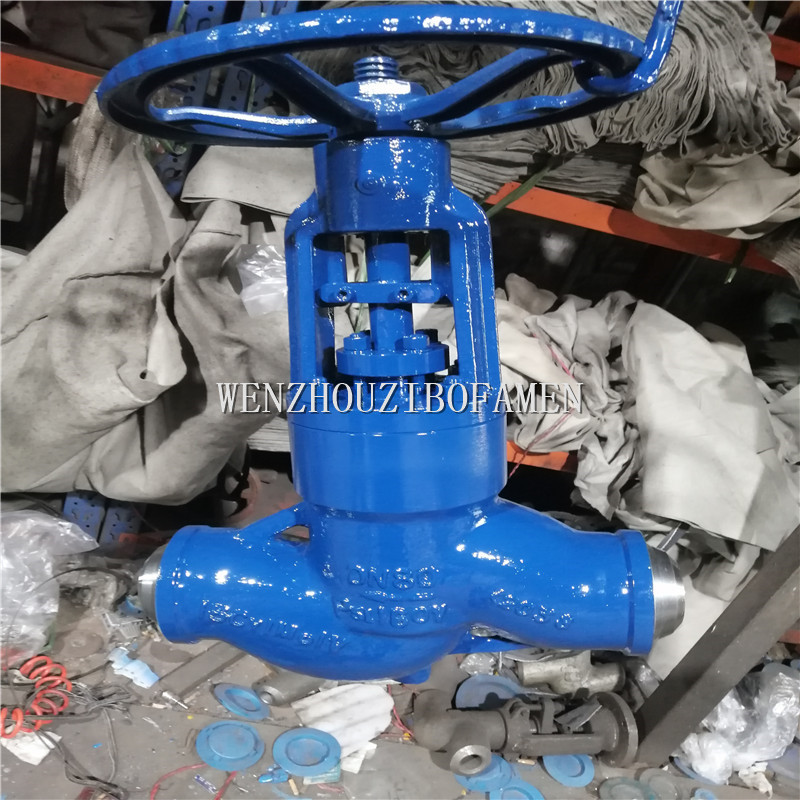电站对焊自密封铬钼钒钢截止阀 J61Y-P57 140V J561Y-P57 140V