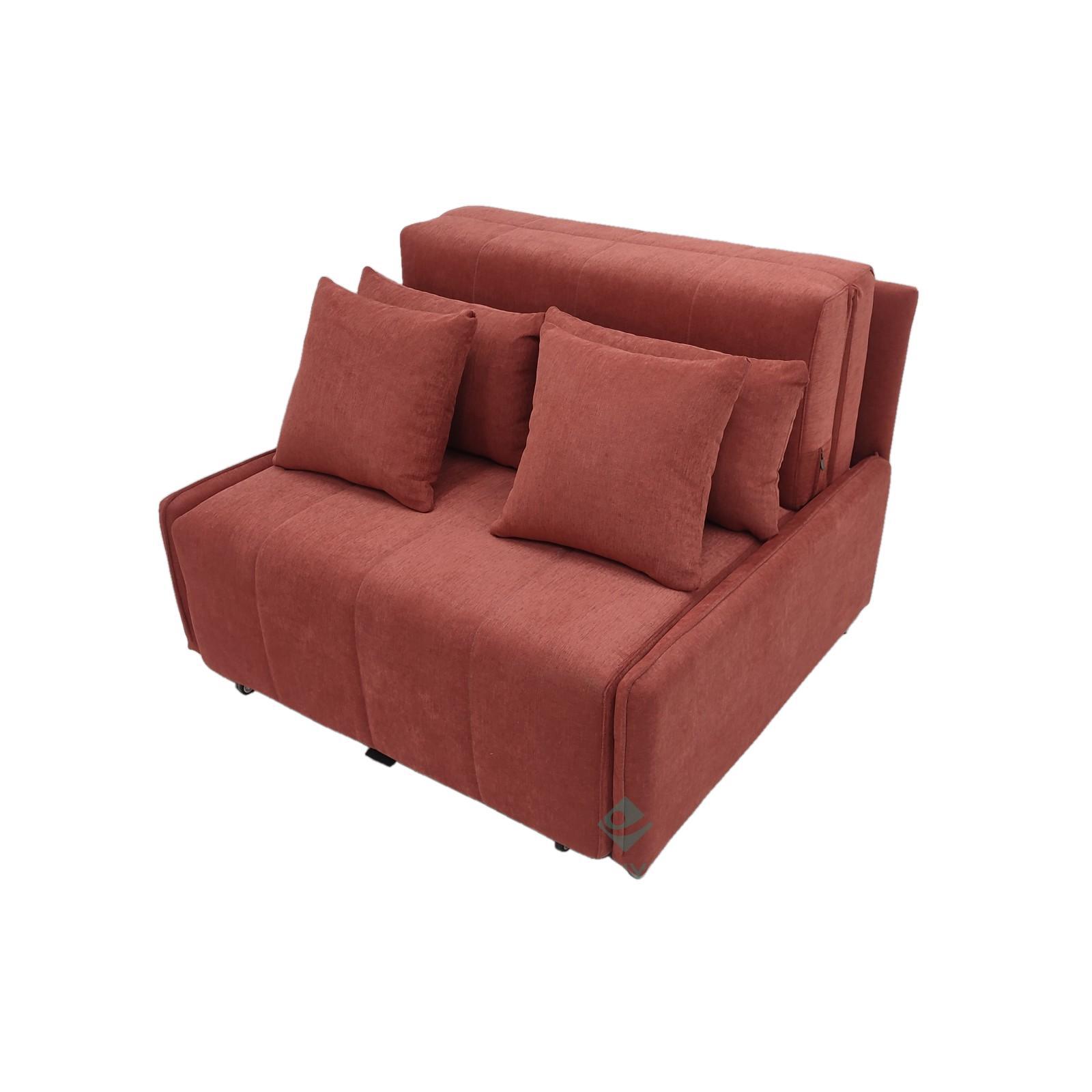 Sofá multifuncional de cama de algodón y lino sin reposabrazos para la sala de estar
