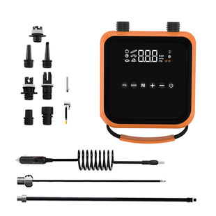 ✅ 5000 Mah Large Capacity Tent Rubber Boat Paddle Board Floating Platform Car Tire Outdoor High Pressure Electric Air Pump
