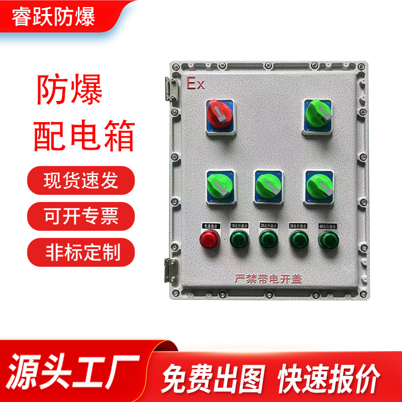 粉尘防爆配电箱接线检修插座照明动力正压柜按钮控制开关电源粉尘