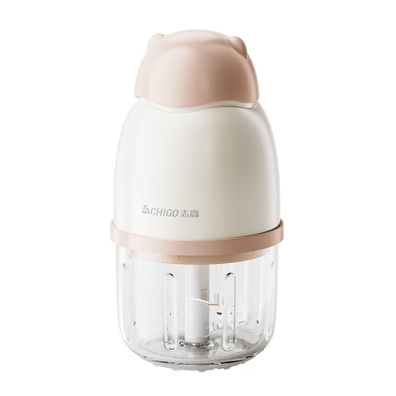 Máquina de alimentación para bebés inalámbrica para el hogar Chigo, picadora de carne pequeña, trituradora de ajo multifuncional, máquina de alimentación inalámbrica