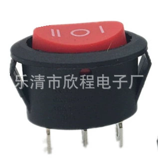 Овальный переключатель для лодки с логотипом может быть настроен по индивидуальному заказу. Круглый низкий переключатель для лодки с короткими ножками KCD1.