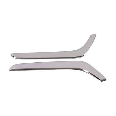 Other Automotive Exterior Supplies: Cover, Tail Light Cover, Rain Visor - abs-electroplating-front-fog-light-eyebrows-17-20-models