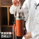 2025 New Pure Titanium Thermos Portable Car Accompanying Cup Titanium Cup High Color Value Large Capacity Car Braised Men's Soil