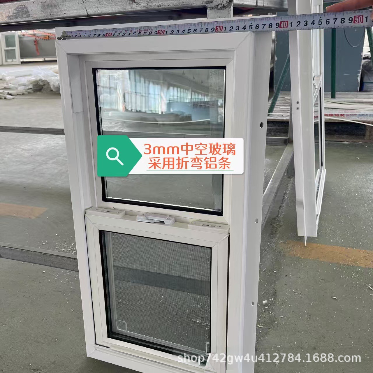 厂家生产美式单提拉窗 带纱窗 可接外贸订单