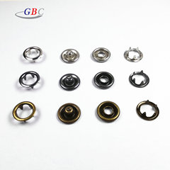 Baby claw button stainless steel five-claw press stud, factory direct supply, hollow five-claw fastener for infant clothing