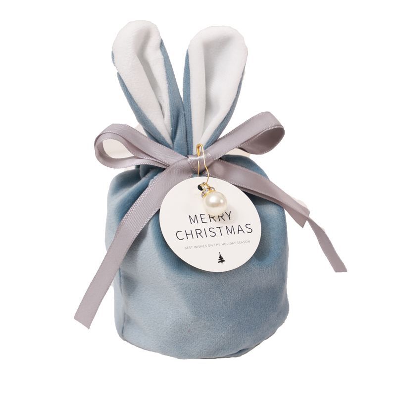 Birthday Hundredth-Day Celebration Candy Bag for Rabbit Year Baby, Wedding-Specific Velvet Candy Box Packaging