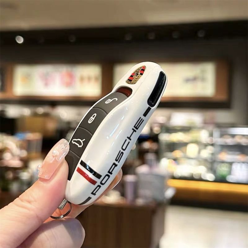 ポルシェキーシェル新しいカイエン718マカンパナメーラtaycan911プラグインキーカバーに適しています。|undefined