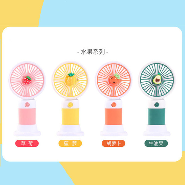 handheld cartoon cute air fan flower-shaped