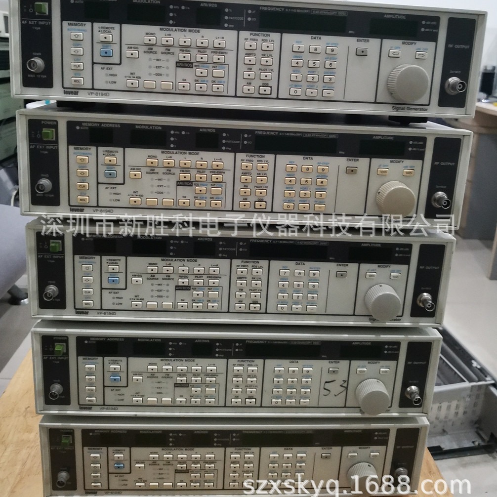 VP-8194A VP-8194D AMFM信号发生器 收音机检测仪器 RDS测试仪