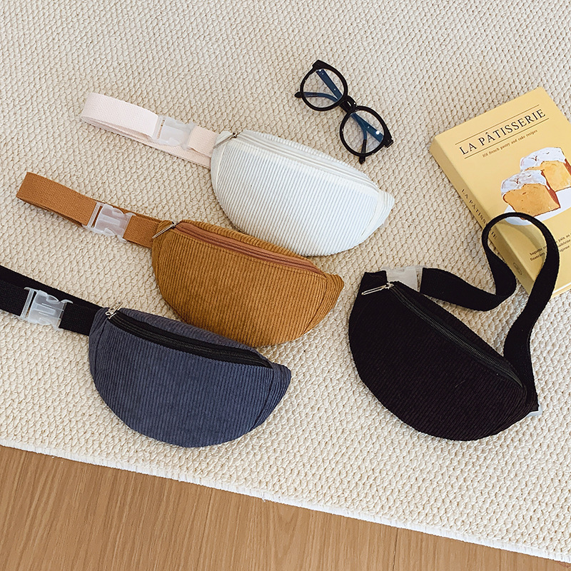 Ocio simple bolsas de cintura de cordillera para niños y niñas, bolsas de bolsillo de viaje ligeras de gran capacidad, bolsas de pecho para niños otoño y invierno.