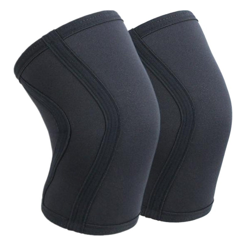 Rodilleras Hercules de 7 mm de material SCR para buceo, para sentadillas y levantamiento de pesas, de neopreno, amortiguadoras y antideslizantes
