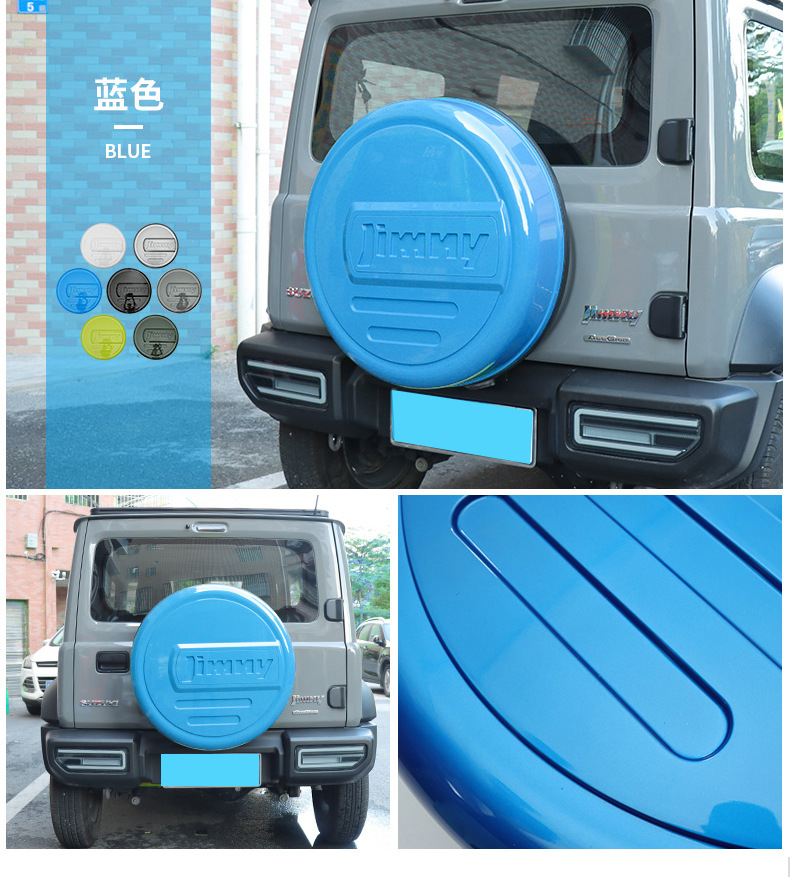 Applicable to suzuki jimny18 + Jimny (JB64,JB74) spare tire cover ABS wheelcover