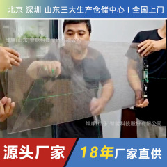 Led透明膜ホログラム透明スクリーン3.91展示室博物館フレキシブルledフィルム透明ガラスディスプレイ