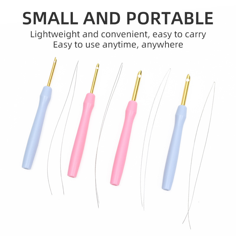 Bolígrafo de mango de plástico nuevo transfronterizo, pinza rusa, pinza de bordado, pinza de lana gruesa, pinza, pinza de bordado