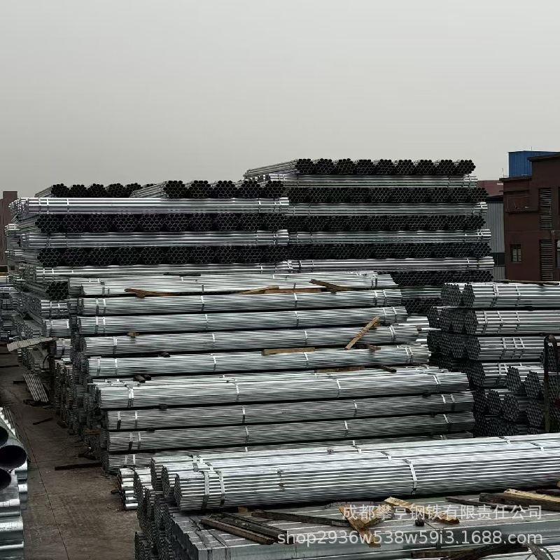 厂家直销现货供应Q235B热浸锌钢管 镀锌圆管 消防管 规格齐全