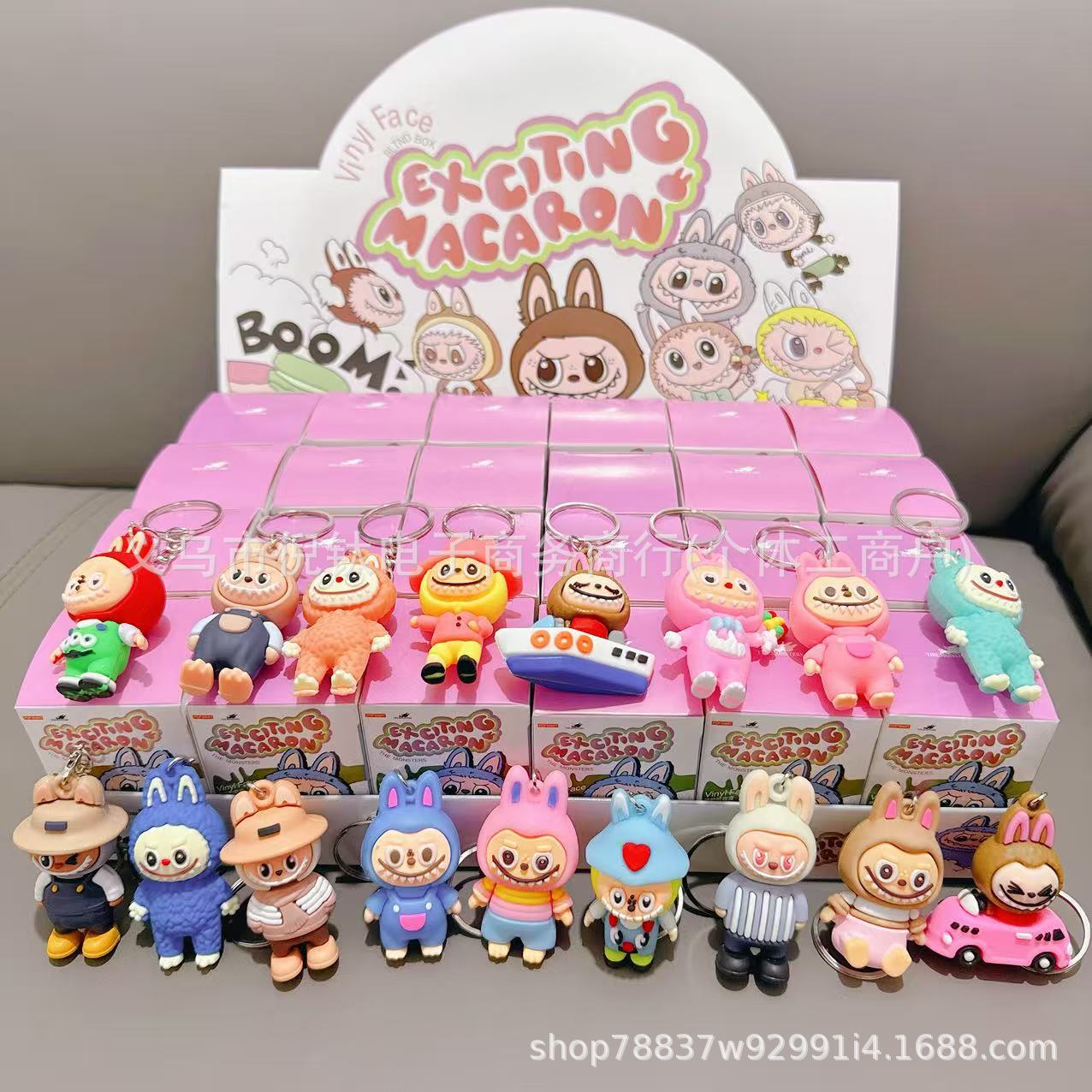 Liquidación especial: 24 figuras grandes de Nezha, 16 gramos, 5 cm, aptas para niños de tres años, llaveros, juguetes de caja sorpresa.