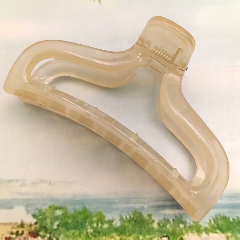 Horquilla grande de todo fósforo, clip de agarre esmerilado, accesorio para el cabello simple todo en uno, placa para el cabello, tocado de alta calidad, horquilla, clip de tiburón al por mayor