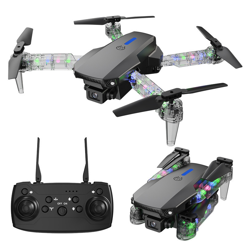 X13D avión de control remoto de alta definición fotografía aérea UAV luces LED cuadricóptero evasión de obstáculos modelo aéreo avión estudiante