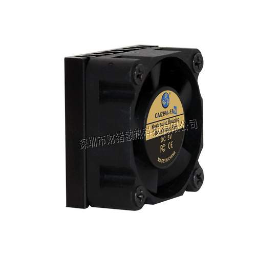 Guncai Zhu 3010 hydraulic 24V12V5V micro 30*16MM graphics card CPU cooling fan with aluminum heat sink