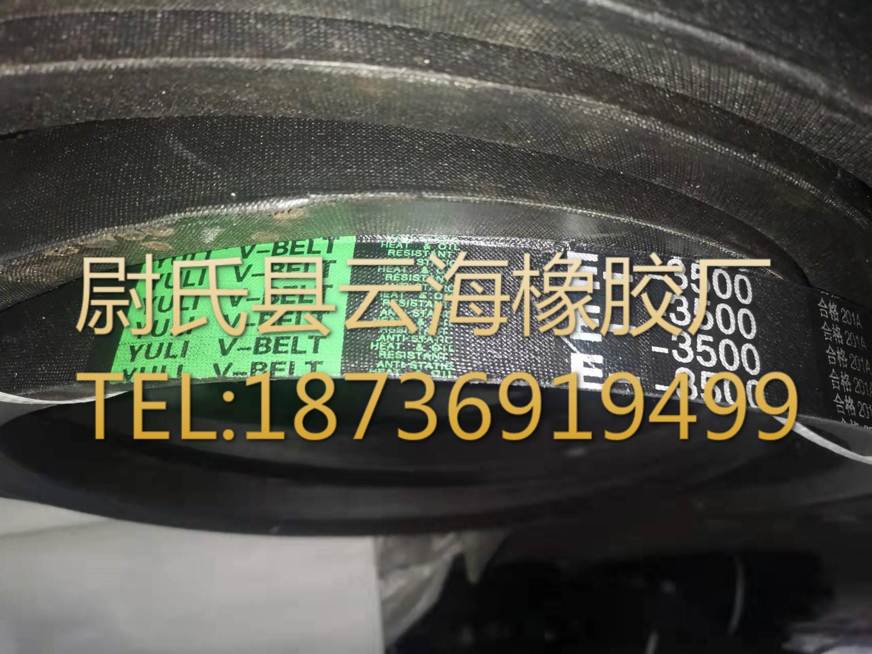 E3500mm普通V带 E型三角带 破碎机用三角带 矿山设备用E型三角带