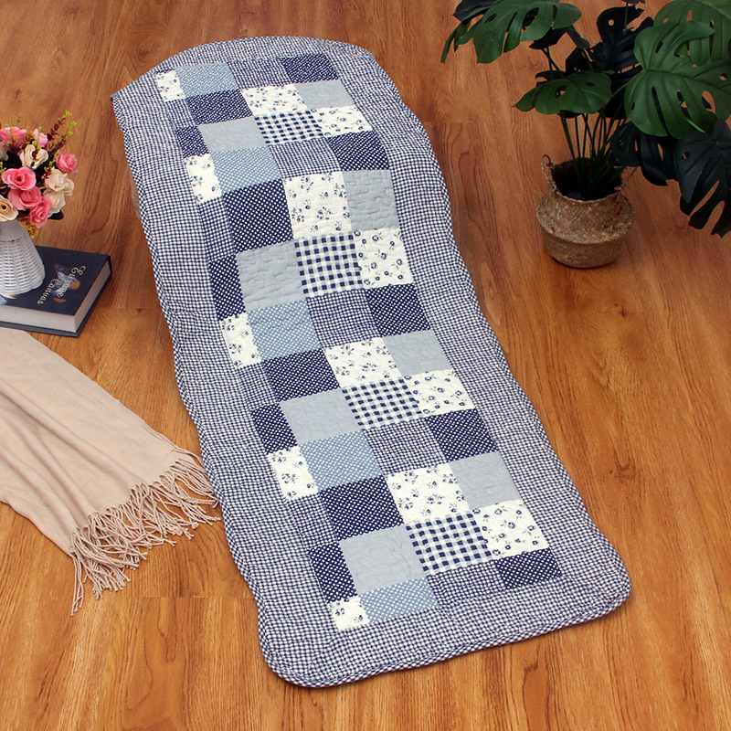 [Small Wholesale] Korean Cotton Bedside Mat, Floor Mat, Door Mat, Fabric Quilted Anti-Slip Patchwork Living Room Mat