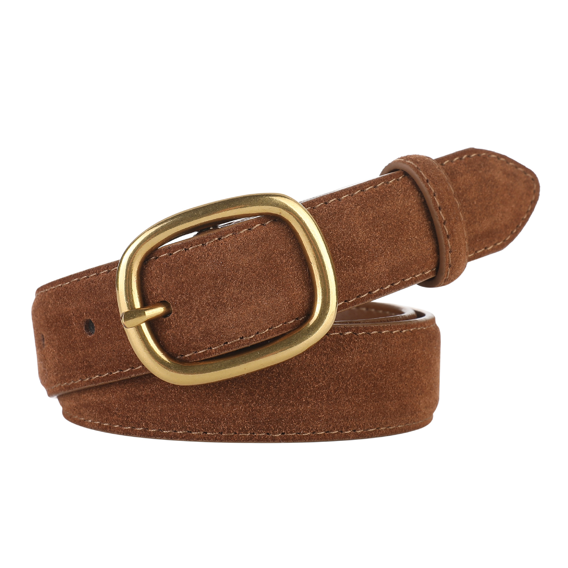 (Wholesale), velvet matte belt, dress, retro jeans, genuine leather