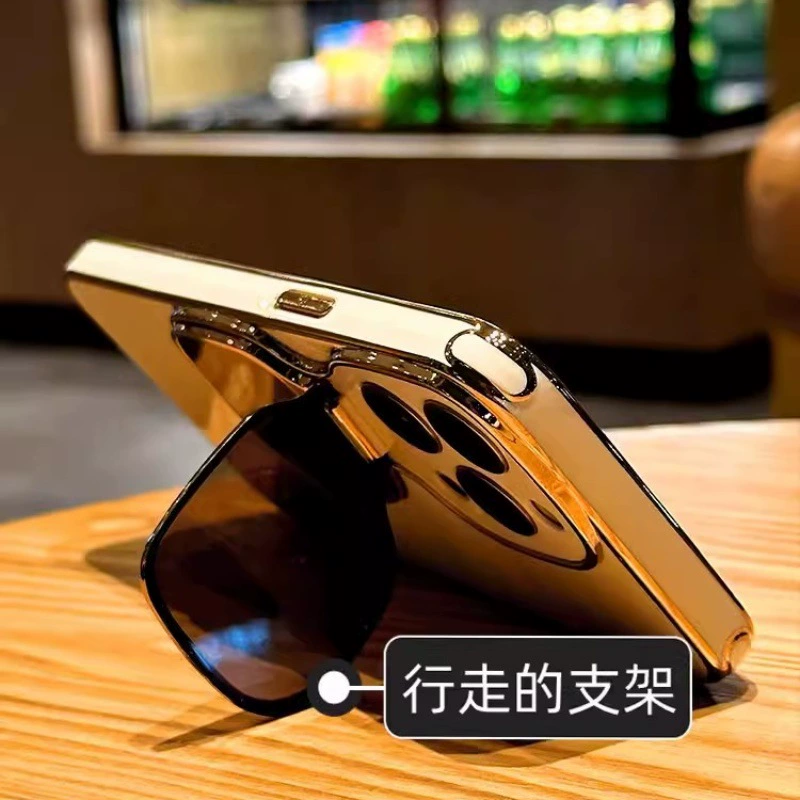 Очки от Apple, элитные солнцезащитные очки, совместимая трубка, iPhone15, прозрачный чехол для телефона, защитный чехол, 15promax, защита при падении