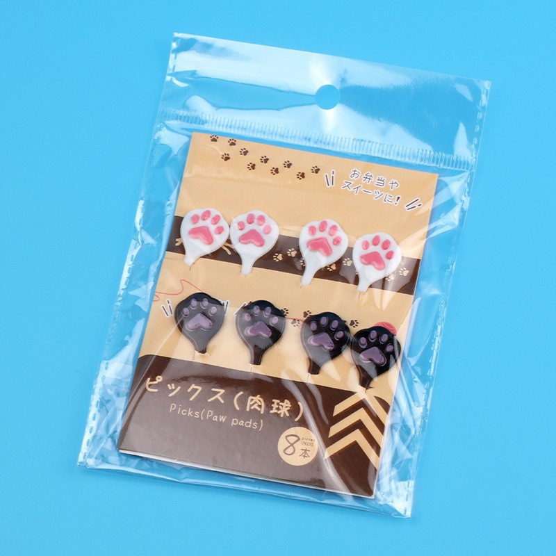 Cartoon japonés encantador tenedor de fruta transfronterizo venta caliente stick de fruta creativa decoración mini tenedor de fruta al por mayor