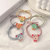Cute brand hair rope, hair accessory, with little bears, internet celebrity