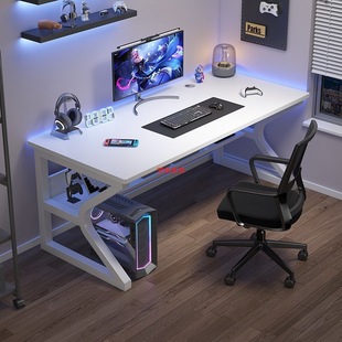 Computer Desk Desktop Simple E-Sports Table Modern Office Desk Double Desk Student Simple Home Bedroom Study Table